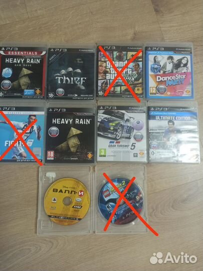 Диски на ps3