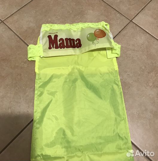 Новый кармашек на дверцу ящика в детсаду