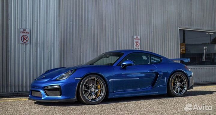 Кованые диски в стиле HRE для Porsche Cayman R19