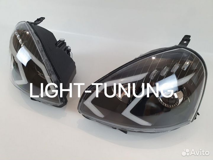 Фары приора Би-Лэд линза тюнинг