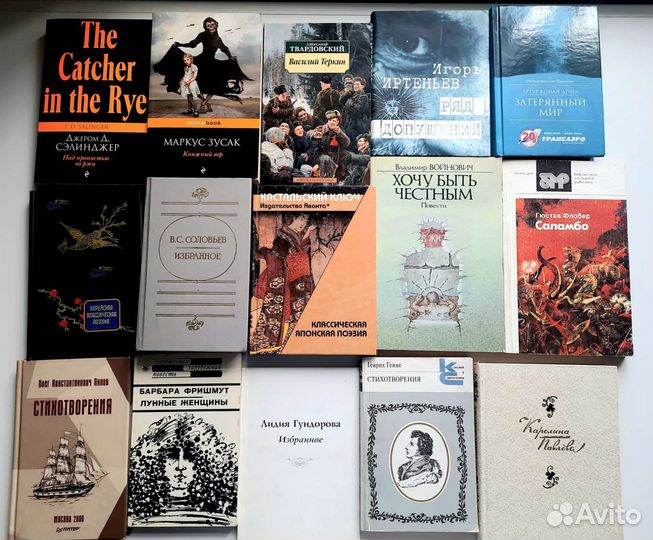 Книги: философия, поэзия, проза