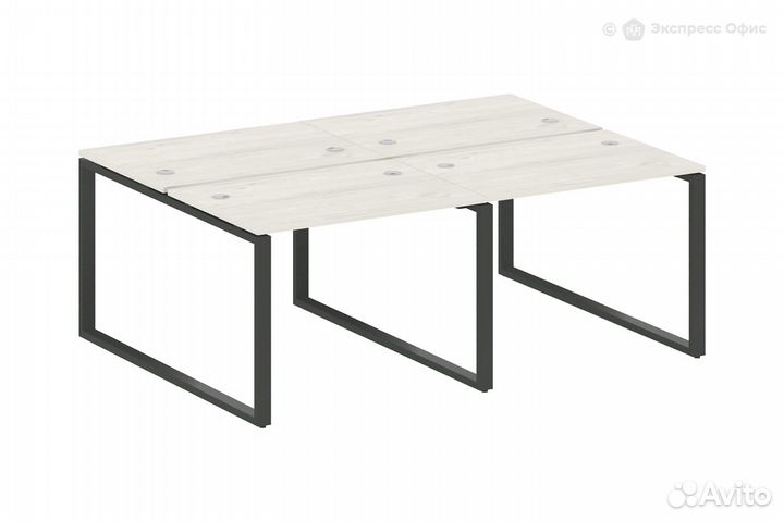 Стол-бенч двойной Metal system style бо.см-4.1