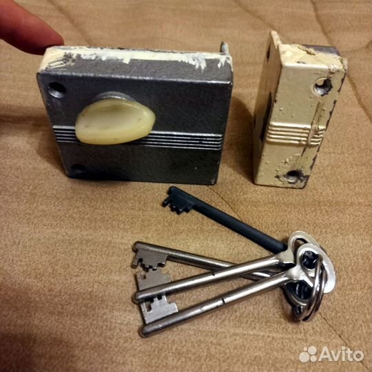 Замок дверной накладной СССР