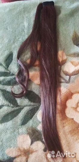 Волосы на заколках