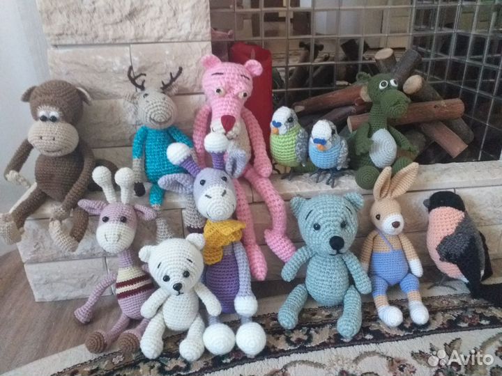 Вязанные игрушки крючком