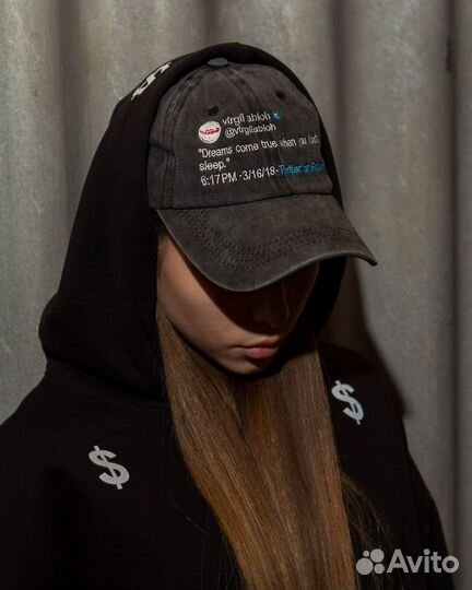 Бейсболка Virgil Abloh Twitter