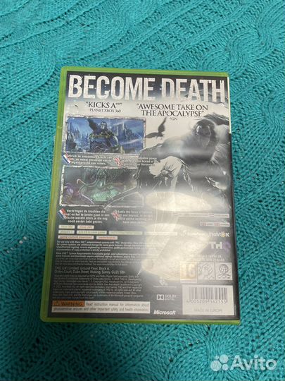 Игра для приставки xbox 360 darksiders 2