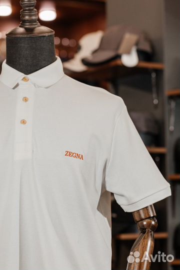 Поло из хлопка Zegna