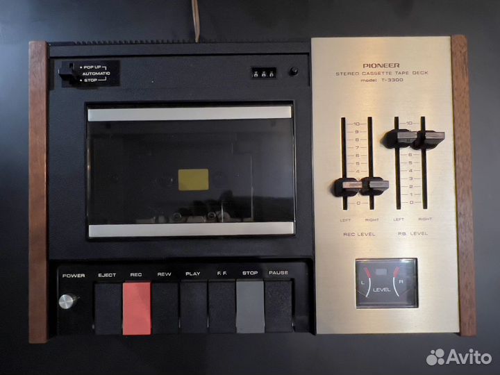 Кассетная стерео дека pioneer t-3300