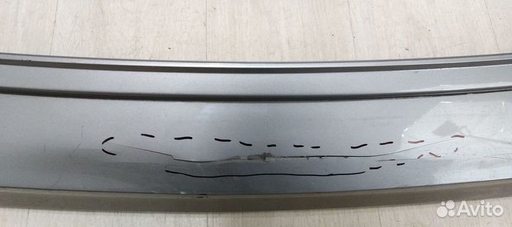 Бампер задний Volkswagen Tiguan 2 (2016) oem 5NR807421