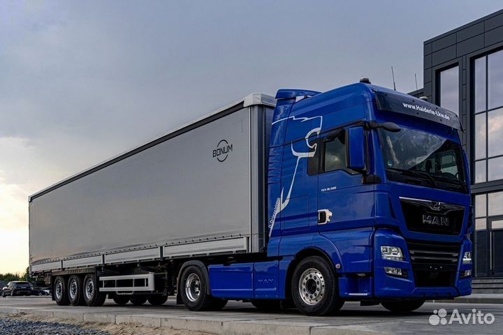 Полуприцеп шторно-бортовой Bonum 914296-03, 2023