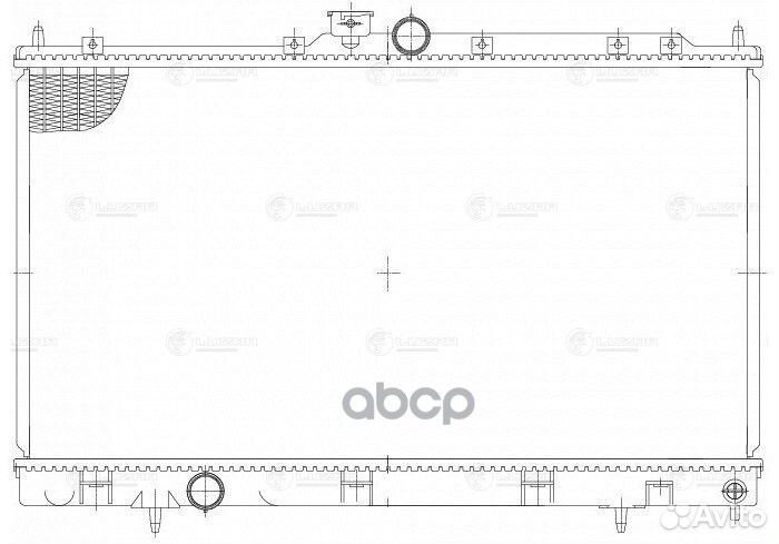 Радиатор охлаждения LRC1157 luzar