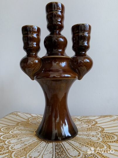 Подсвечник керамика