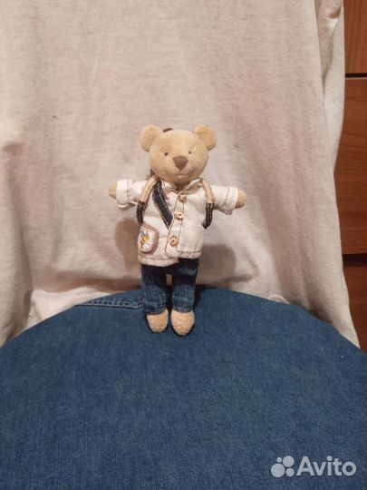 Мишка с гитарой ручной работы)