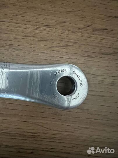 Шатуны dura ace 175 переклюк ultegra triple