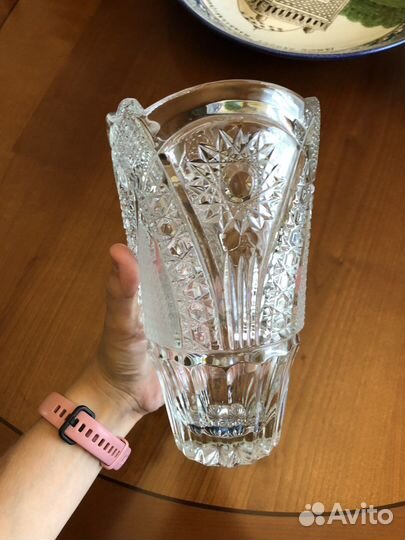 Ваза хрустальная для цветов СССР