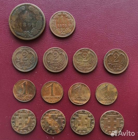 Монеты Австрии