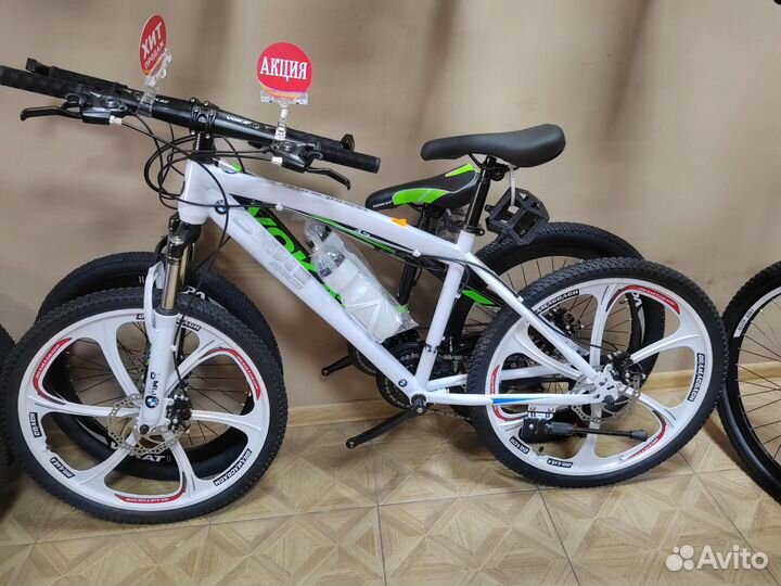 Велосипед на литых дисках 24