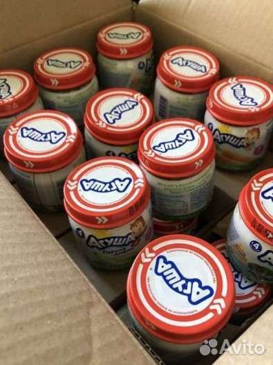 Овощное пюре агуша