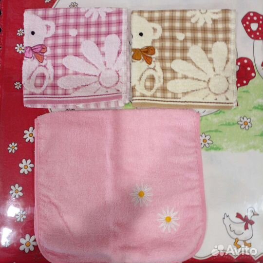 Салфетки махровые новые пакетом