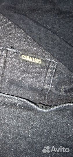 Джинсы для беременных 48 черные