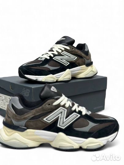 Кроссовки New Balance 9060 Brown Black