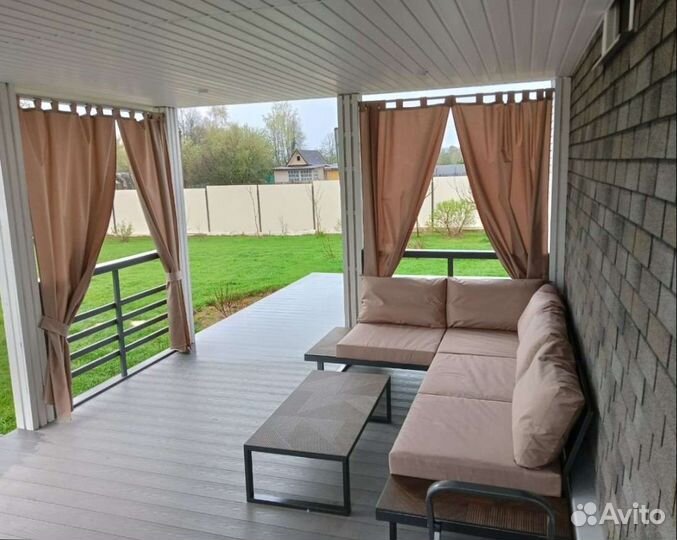 Уличная штора; штора для беседки;штора для веранды