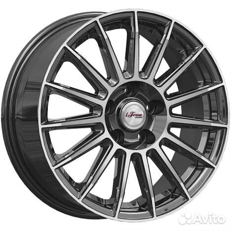 Диск R16 ifree 5x114,3 Ет45 67,1 Азур блэк джек