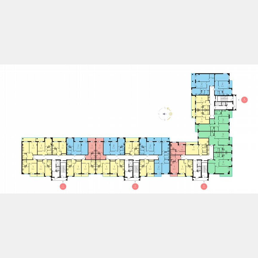 Квартира-студия, 29 м², 4/15 эт.