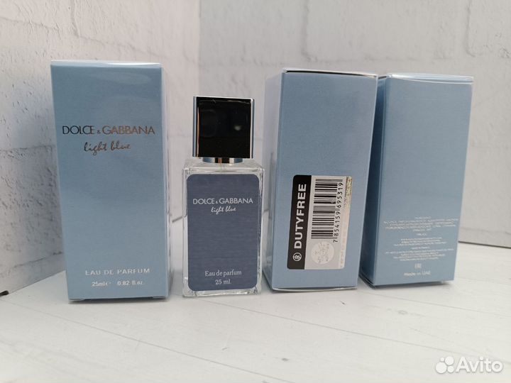 Dolce gabbana light blue 25 мл