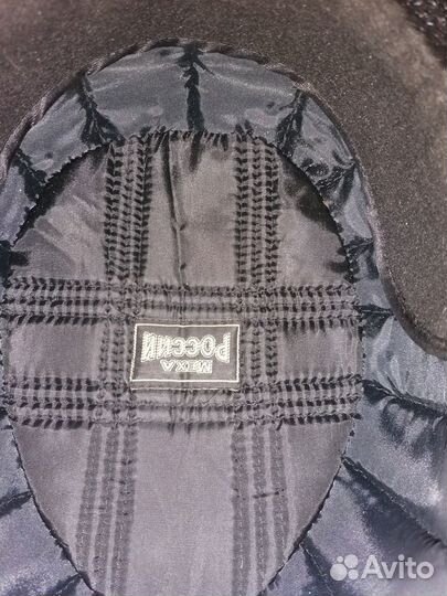 Меховая мужская кепка