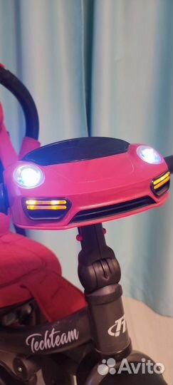 Трехколесный велосипед с родительской ручкой