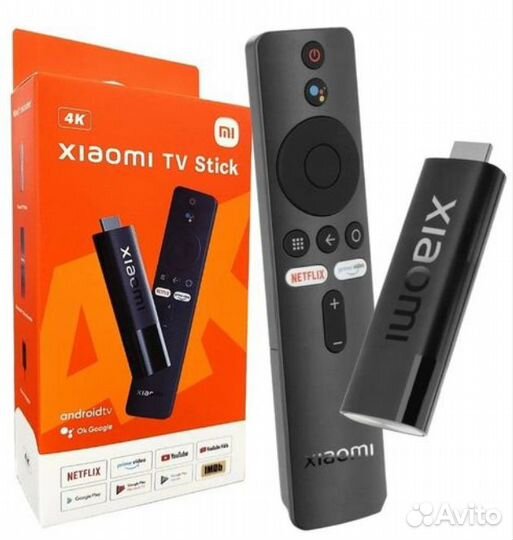 Тв приставка Xiaomi Mi TV stick 4K Новая Гарантия