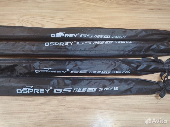 Спиннинг штекерный Osprey GS 1.80м 90-150гр