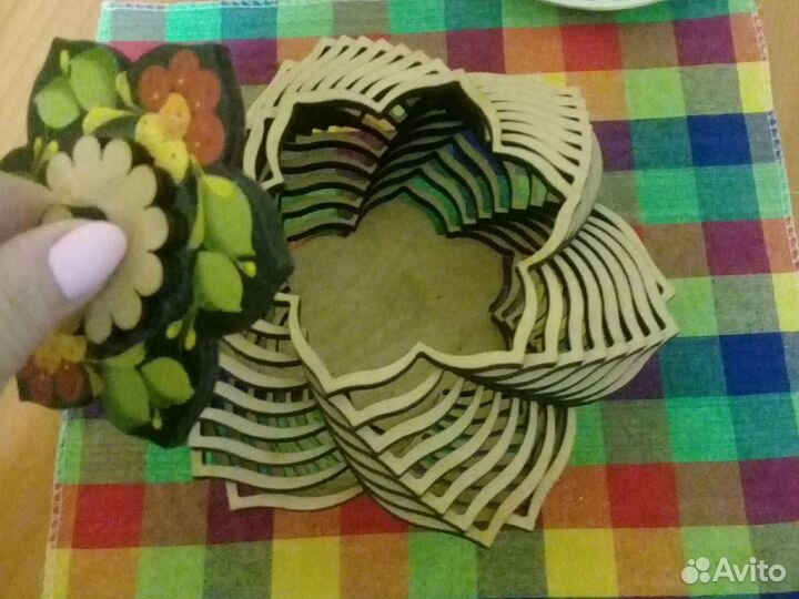 Сухарницы из дерева