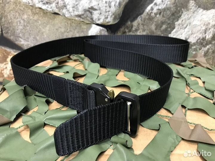 Ремень текстильный стропа пряжка кобра