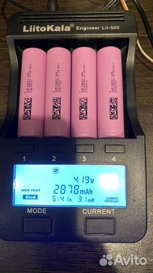 Высокотоковые промышленные акб 18650 опт