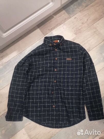 Рубашки на мальчика 146 152 (3 шт)