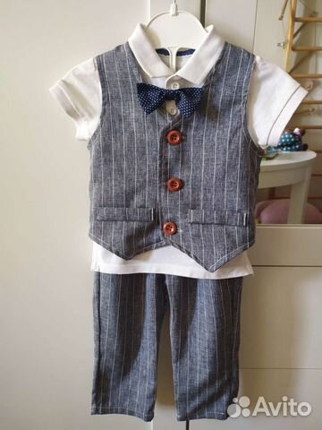Костюм детский тройка на 1-1.5 года