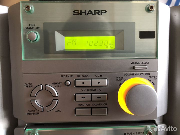 Sharp XL-30W муз. центр в отличном состоянии с д.у