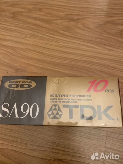 Аудиокассеты новые запечатанные