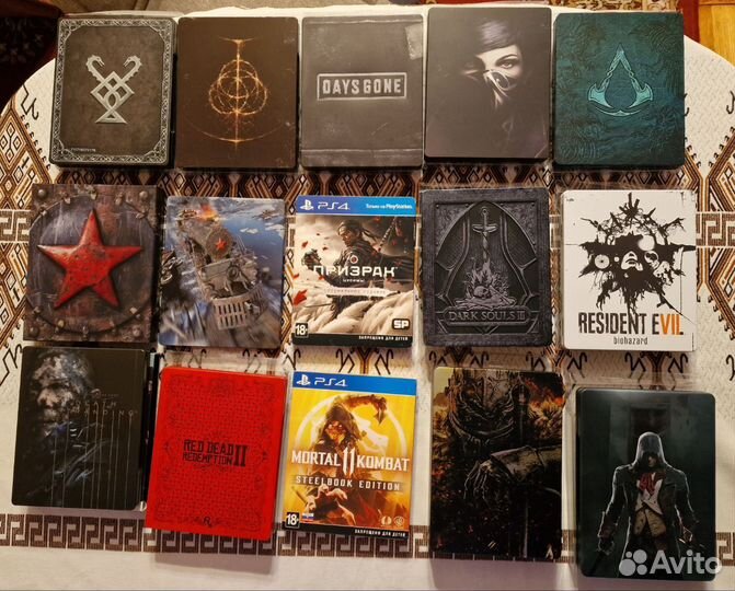 Распродаю коллекцию Steelbook / Стилбуков G1/2 PS4