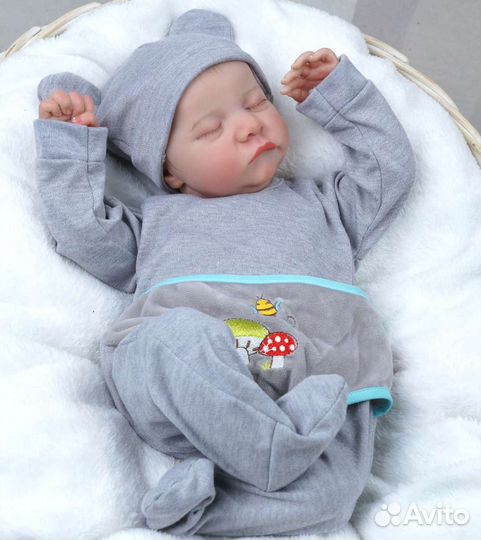 Кукла Реборн полностью силиконовая