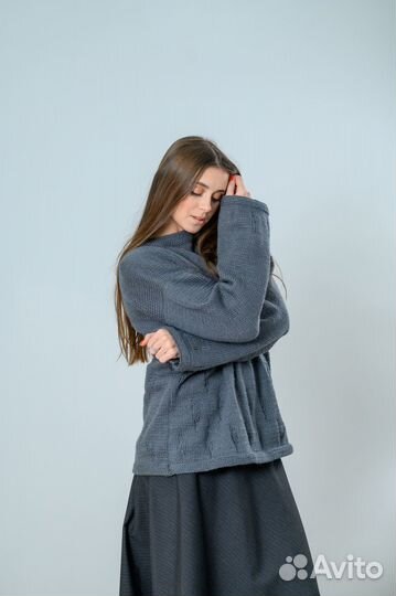 Свитер женский оверсайз новый