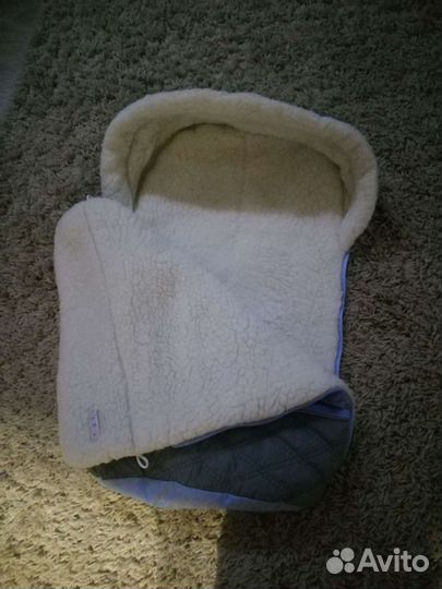 Теплый конверт в коляску