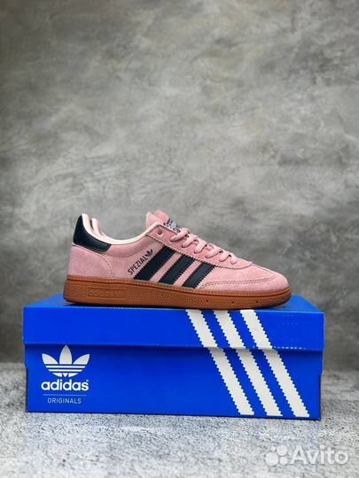 Кеды Adidas Spezial розовые арт:440