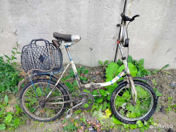 Советский складной велосипед