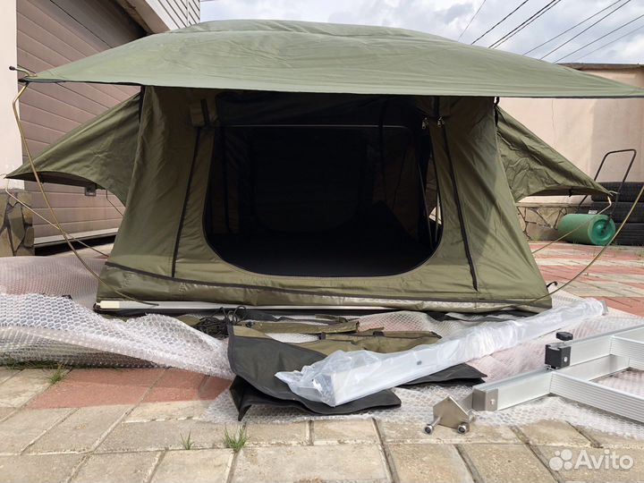 Палатка складная на крышу авто