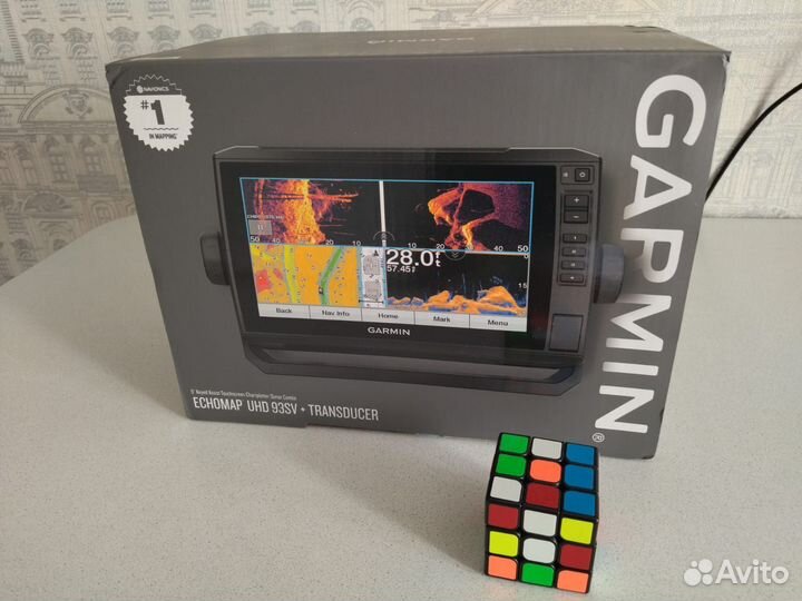 Garmin Echomap UHD 93sv с датчиком GT56UHD-TM Rus