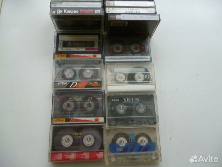 Аудиокассеты с записью